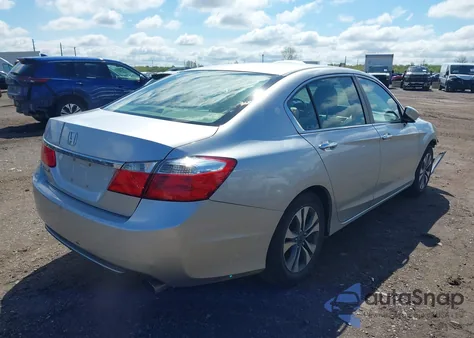2014 Honda Accord Lx из США, поврежденный, VIN 1HGCR2F3XEA036006